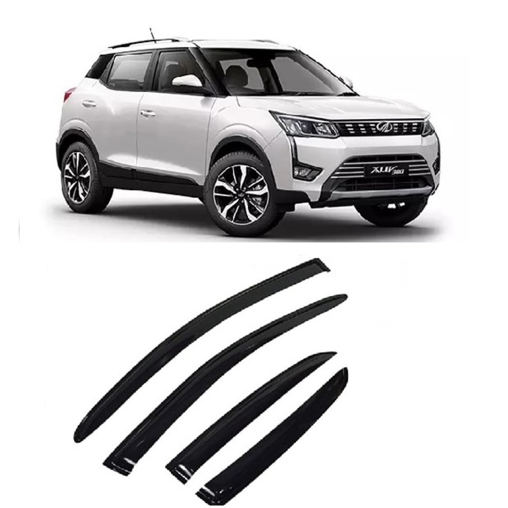 Rain Wind Door Visor Non Breakable Deflector Compatible with XUV 300